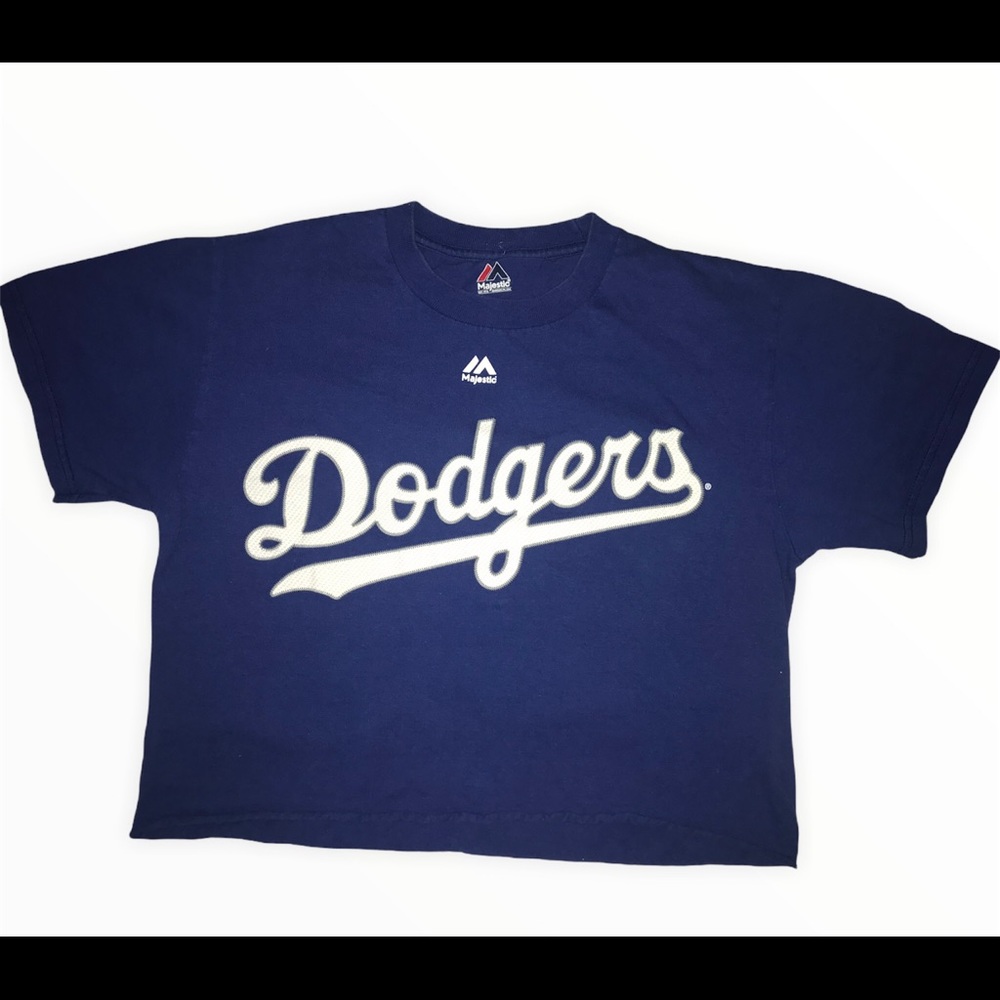 Dodgers crop top